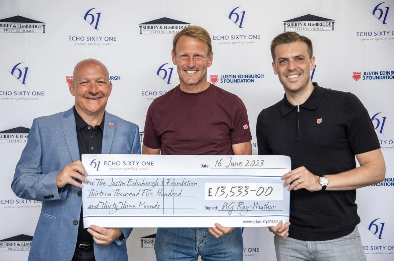 Echo Sixty One Raises £13,533 For JE3 Foundationt