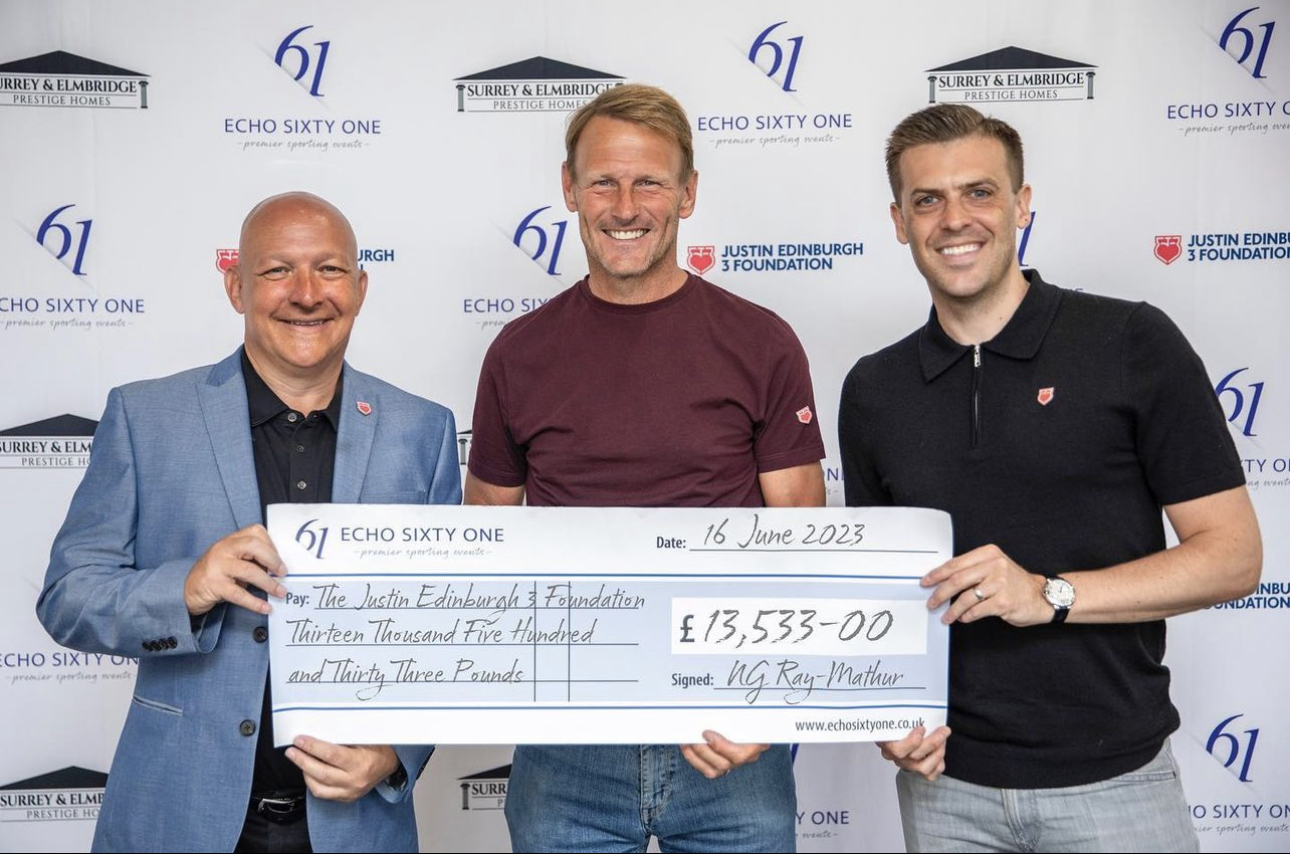 Echo Sixty One Raises £13,533 For JE3 Foundation